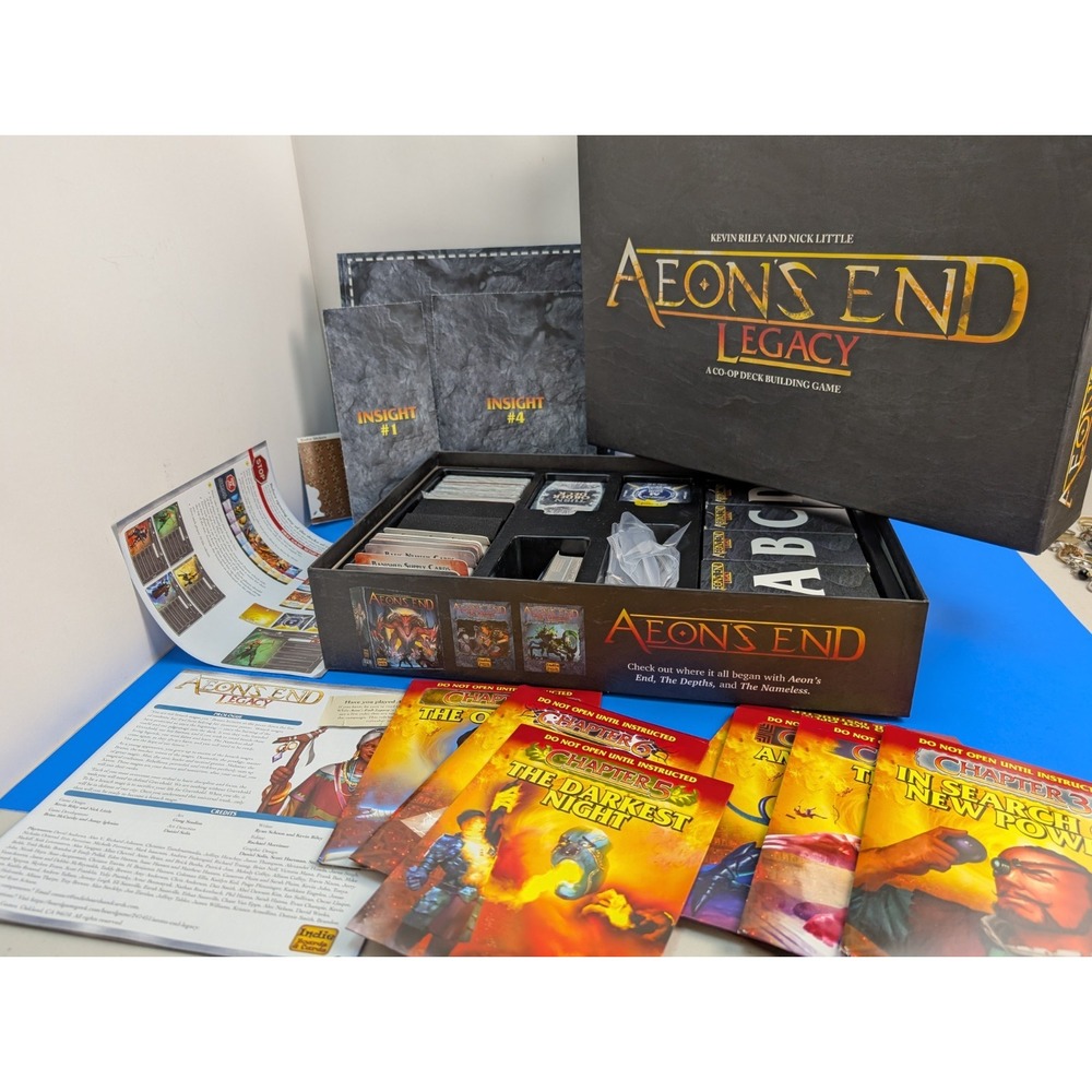 Aeon's End Legacy Co-op Deck Building Game Indie Boards & Cards Kevin Riley